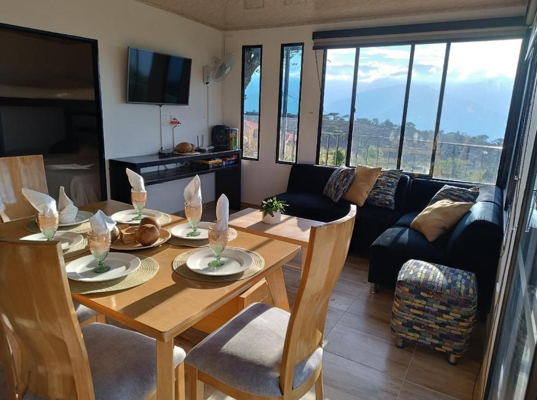 Cabana Susurros Del Cielo บาริชารา ภายนอก รูปภาพ